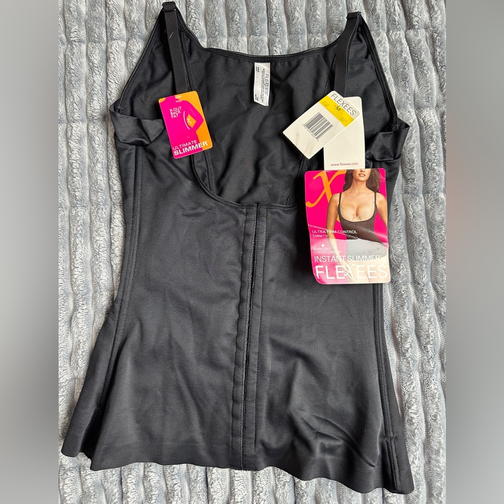 Flexees instant slimmer front corset firm control torsette shape wear